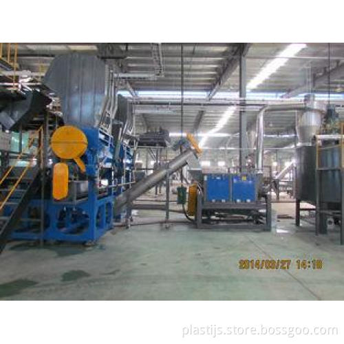 PET bottle clean, strap, fiber granulating Waste Plastic Re